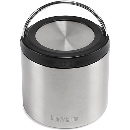 Klean Kanteen TKCanister w/Insulated Lid, 16oz, Brushed Stainless, 16oz, 1005659