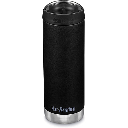Klean Kanteen TKWide w/Cafe Cap, 16oz, Black, 16oz, 1008313