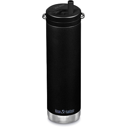 Klean Kanteen TKWide w/Twist Cap, 20oz, Black, 20oz, 1008329
