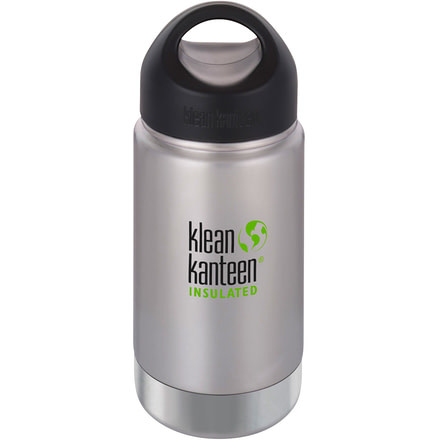 Klean Kanteen Wd Insul Lptp 12oz Brushed Ss 1003123