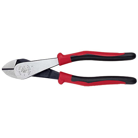 Klein Tools Angled Head Diagonal Cutting Pliers, Journeyman, 8In, Red/Black, J248-8
