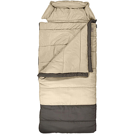 Klymit Big Cottonwood -20 Sleeping Bag, Tan, Extra Large, 13CTWAN2D