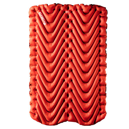 Klymit Insulated Double V Sleeping Pad, Orange, 06IDOR02E