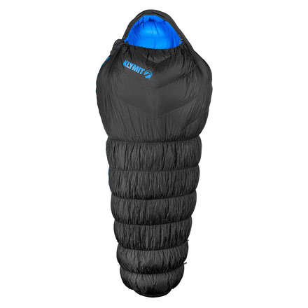 Klymit KSB 20 Degree Oversized Down Sleeping Bag, Black, Large 13KBBK01D
