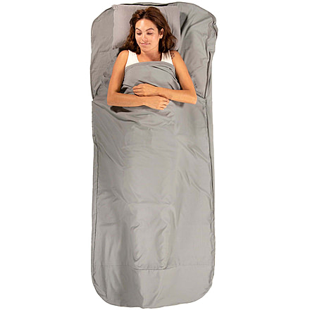 Klymit Nest Sleeping Bag Liner, Grey, Large, 13NEGY01C