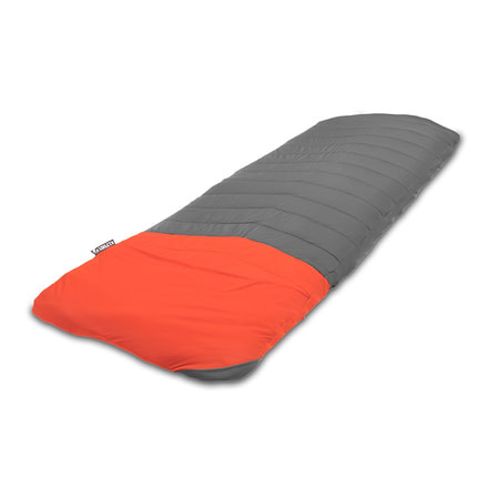 Klymit Quilted V Sheet, Orange/Gray, Regular 13ICORSVC