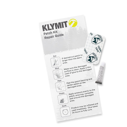 Klymit Sleeping Pad Patch Kit, Green 06RKXX01C