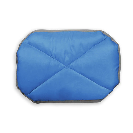 Klymit Top Down Pillow, Blue/Gray, 12DPBL01C