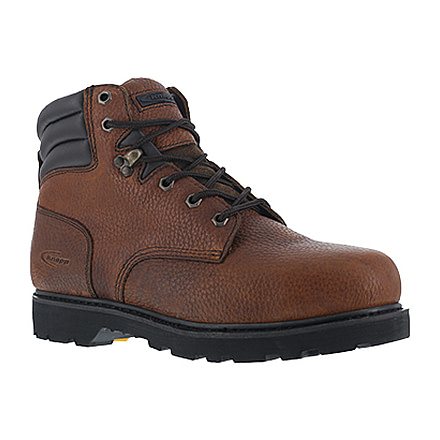 Knapp Mens Backhoe 6in Steel Toe Work Boots, Brown, 10.5 K5020-BROWN-10.5-MENS-W