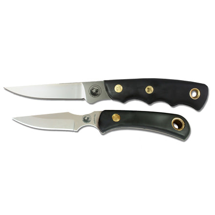 Knives of Alaska Jeager D2 Cub Combo Knives, Suregrip Handle, Black, 00256FG