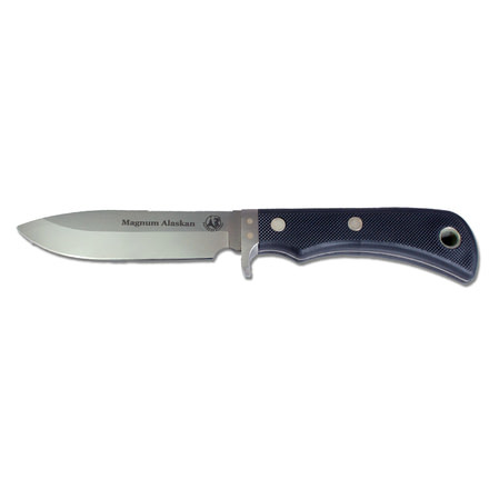 Knives of Alaska Magnum Alaskan Knife, Suregrip Handles, Black, 00157FG