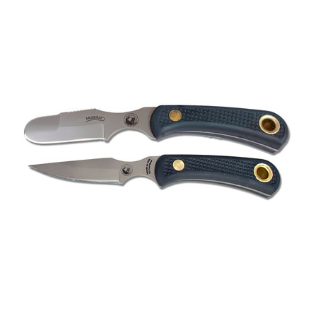 Knives of Alaska Muskrat/Cub Bear Knives Combo, Suregrip Handle, Black, 00095FG