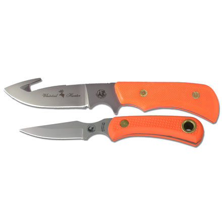 Knives of Alaska Trekker Whitetail GH/Cub Combo ORANGE, Hunters Orange 00202FG