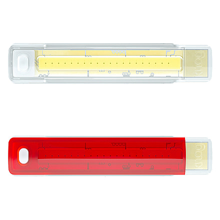 Knog Outdoor Plus Free Twinpack, Translucent, KNGL265