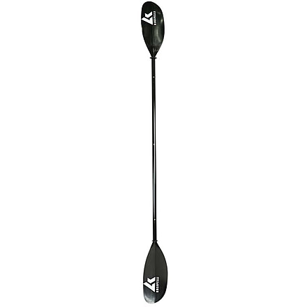 Kokopelli Packraft Alpine Lake Paddle w/ Paddle Carry Bag, 4-Piece Breakdown, 220 CM, Black, KO-PDL-ALP-BK-220