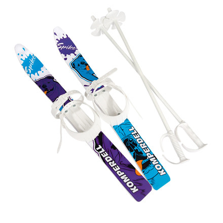 Komperdell Spike Boys Kids Ski Set for Beginners, 60 cm 201-115