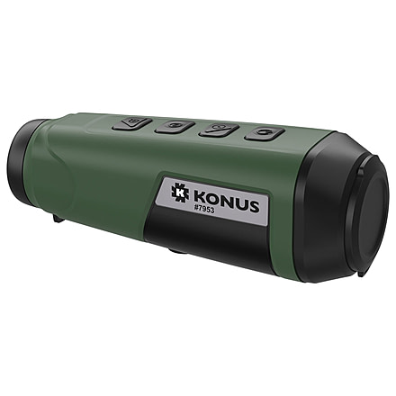 Konus Flame 0.6x-2.4x Thermal Imaging Monoculars, Green/Black, 7953