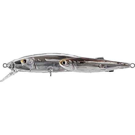 Koppers BaitBall Glass Minnow Jerkbait 110 FW Silver/Smoke, Silver/Smoke 320448