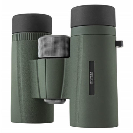 Kowa BD II XD 10x32mm Roof Binocular, Rubber Armoring, Green, BD II 32-10 XD