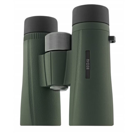 Kowa BD II XD 8x42mm Roof Binocular, Rubber Armoring, Green, BD II 42-8 XD