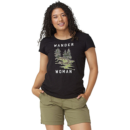 Krimson Klover Aila Graphic Short Sleeve Top - Womens, Wander, Medium, S24403-936-M