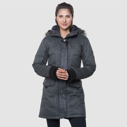 Kuhl Arktik Down Parka - Womens-Carbon-Large