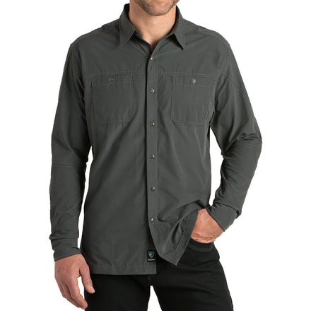Kuhl Bakbone Shirt - Men's-Carbon-Large