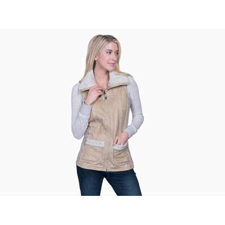 Kuhl Dani Sherpa Vest - Women's, Almond, 2XS, 2088-AL-XS