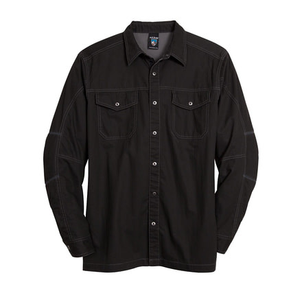 Kuhl FlakJak Shirt - Mens-Black-Small