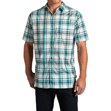 Kuhl Instagatr Short Sleeve Shirt - Men's-Skuba Blue-Small