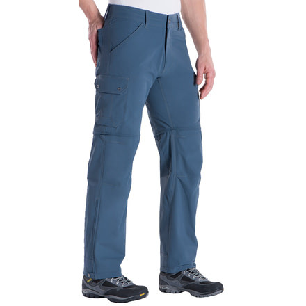 Kuhl Renegade Convertible Pant - Men's-Pirate Blue-30 Waist-Regular Inseam