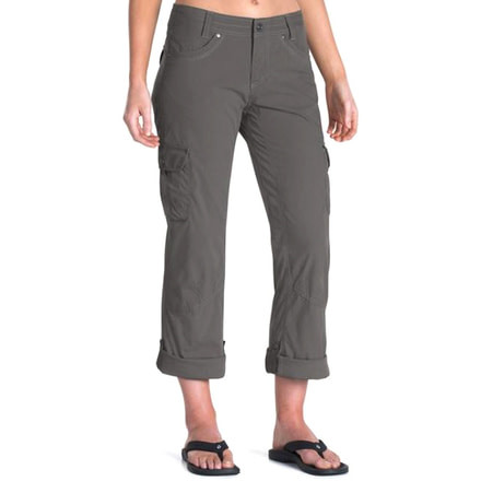 Kuhl Splash Roll-Up Pant - Womens, Shadow, 12, Regular Inseam, 6065-SHA-12-32
