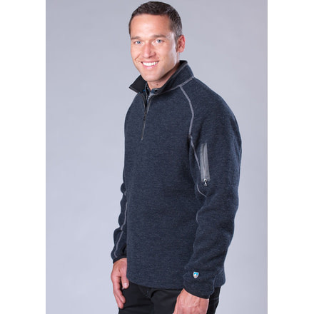 Kuhl Thor 1/4 Zip Jacket - Men's-Navy-Small