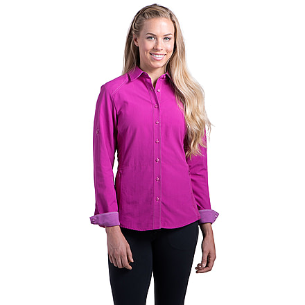 Wunderer Long Sleeve Shirt - Womens-Orchid-Large