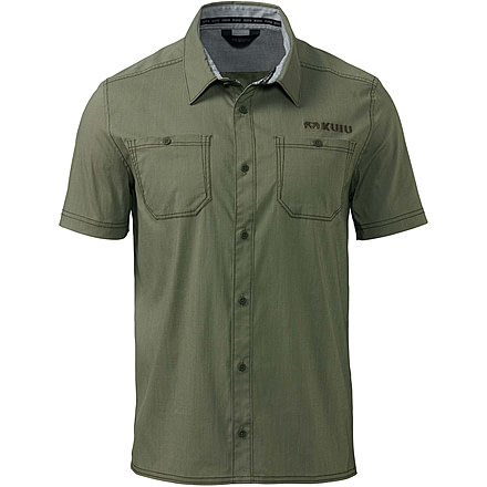 Kuiu Basin Shirt - Mens, Heathered Olive, 3XL, 98089-OL-3XL