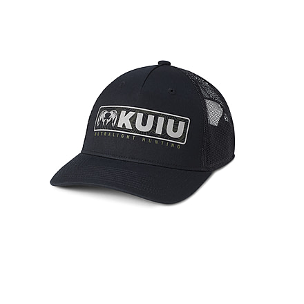 Kuiu Rope Hat KUIU Block Topo Hat in Black DCD46D8D — CampSaver