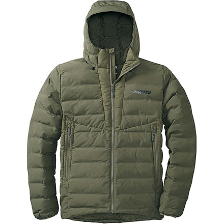 Kuiu Elements Hooded Hunting Jacket - Mens, Olive, XXL, 40032-OL-XXL