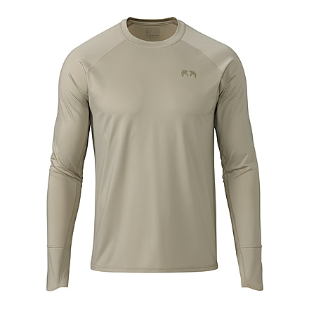 KUIU Gila Long Sleeves Crew Hunting Shirt in Sand Size 4XL C54D0726, Sand, 4XL, Adult, Male, 8171566006430