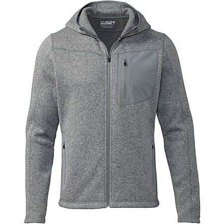 Kuiu Outlet Base Camp Hooded Sweater - Mens, Dark Grey, 3XL, 14017-DG-3XL
