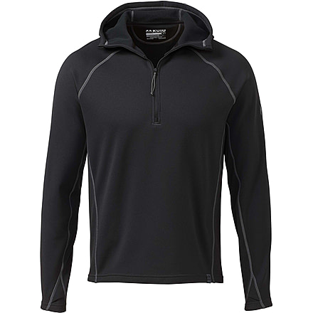 Kuiu Peloton 200 Hunting Shirt Hunting Hoodie - Mens, Black, L, 20023-BL-L