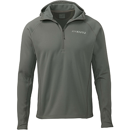 Kuiu Peloton 200 Zip-T Hunting Hoodies - Mens, Stone, 3XL, 20023-SN-3XL