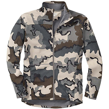 Kuiu Peloton 240 Full Zip Shirt - Mens, Vias, XL, 20022-VC-XL