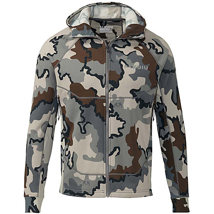 Kuiu StrongFleece Hybrid 280 Full Zip Hoodie - Mens, Vias, 3XL, 40034-VC-3XL