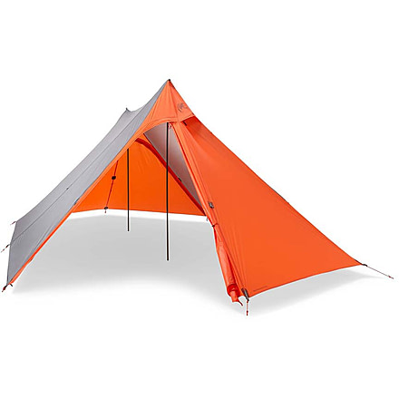 Kuiu Summit Refuge 3 Person Tent, Gunmetal-Orange, OS, 12114-OR-1