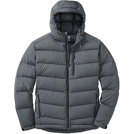 Kuiu Super Down PRO Hooded Hunting Jacket - Mens, Gunmetal, M, 50018-GM-M