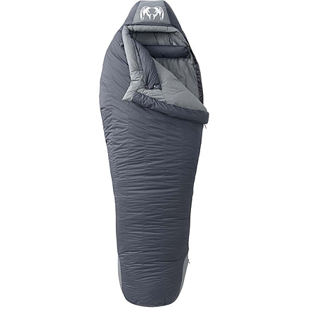 Kuiu Super Down Sleeping Bags 15deg, Phantom-Steel Grey, R, 81002-SP-R