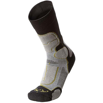 Kuiu ULTRA Merino Crew Sock - Mens, Grey-Green, M, 87104-GG-M