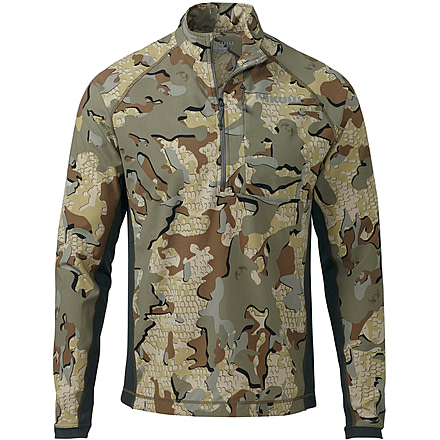 Kuiu ULTRA Tiburon Hybrid Zip Hunting Shirt - Mens, Valo, Small, 21007-VL-S
