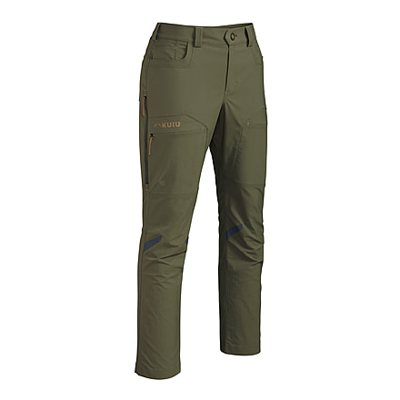 KUIU Womens Kutana Stretch Woven Hunting Pant in Evergreen Size 14 2F17516E, Evergreen, 14, Nylon, Adult, Female, 8176224501918