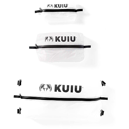 Kuiu Zip Dry Bags, Clear, S, 90044-CL-S